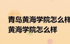 青岛黄海学院怎么样?是郊区还是市里? 青岛黄海学院怎么样 