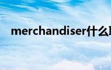 merchandiser什么职位 merchandiser 