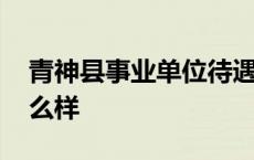 青神县事业单位待遇怎么样 事业单位待遇怎么样 