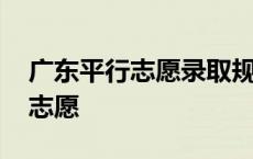 广东平行志愿录取规则及填报技巧 广东平行志愿 