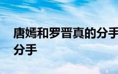 唐嫣和罗晋真的分手了吗 唐嫣罗晋最新消息分手 