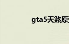 gta5天煞原型 gta5天煞 