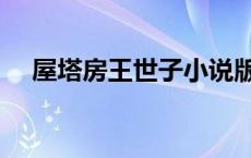 屋塔房王世子小说版 屋塔房王世子小说 