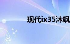 现代ix35沐飒价格 现代x35 