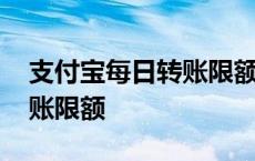 支付宝每日转账限额怎么解除 支付宝每日转账限额 