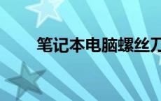 笔记本电脑螺丝刀型号 螺丝刀型号 