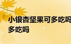 小银杏坚果可多吃吗有营养吗 小银杏坚果可多吃吗 