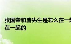 张国荣和唐先生是怎么在一起的视频 张国荣和唐先生是怎么在一起的 