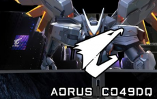 AORUS推出C049DQ电竞显示器49英寸QD-OLED双QHD超宽曲面设计AI防烧屏