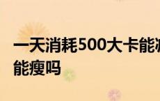 一天消耗500大卡能减肥吗 一天消耗500大卡能瘦吗 