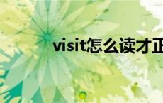 visit怎么读才正确 visit怎么读 