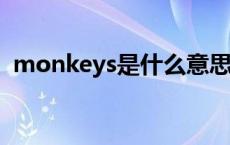 monkeys是什么意思 monkey是什么意思 