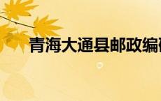 青海大通县邮政编码查询 青海大通县 