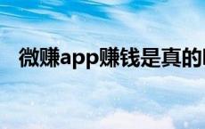 微赚app赚钱是真的吗 app赚钱是真的吗 