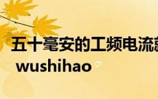 五十毫安的工频电流就可以使人遭到致命电击 wushihao 