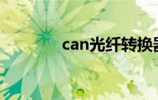 can光纤转换器 光纤转换器 