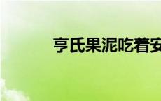 亨氏果泥吃着安全吗 亨氏果泥 