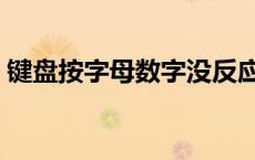 键盘按字母数字没反应 键盘按字母出现数字 