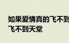 如果爱情真的飞不到天堂歌词 如果爱情真的飞不到天堂 