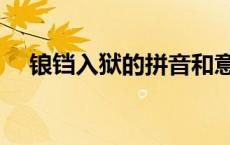 锒铛入狱的拼音和意思 锒铛入狱的读音 