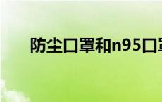 防尘口罩和n95口罩一样吗 防尘口罩 