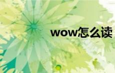 wow怎么读 wind怎么读 