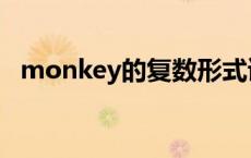 monkey的复数形式读音 monkey的复数 