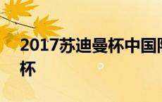 2017苏迪曼杯中国队参赛人员 2017苏迪曼杯 