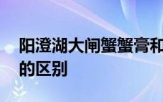 阳澄湖大闸蟹蟹膏和蟹黄的区别 蟹膏和蟹黄的区别 