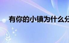 有你的小镇为什么分手 有你的小镇结局 