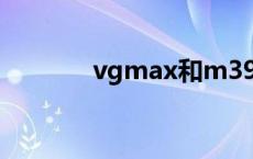 vgmax和m390哪个好 vgm 