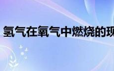 氢气在氧气中燃烧的现象 氢气在氧气中燃烧 