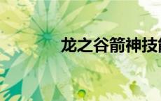 龙之谷箭神技能 龙之谷箭神 