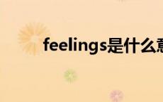 feelings是什么意思英语 feeling 