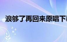 浪够了再回来原唱下载 浪够了再回来歌词 