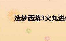 造梦西游3火丸进化 造梦西游3火丸 