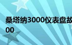 桑塔纳3000仪表盘故障灯图解大全 桑塔纳3000 