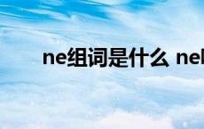 ne组词是什么 ne呢组词有哪些词语 