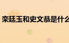 栾廷玉和史文恭是什么关系 栾廷玉和史文恭 