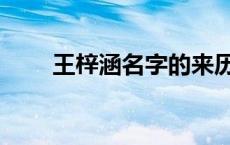 王梓涵名字的来历 王梓涵名字打分 