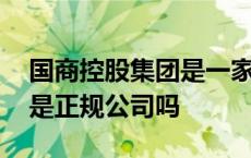 国商控股集团是一家什么样的公司 国商集团是正规公司吗 