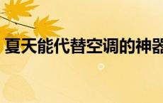 夏天能代替空调的神器 夏天替代空调的神器 