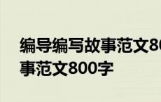 编导编写故事范文800字怎么写 编导编写故事范文800字 