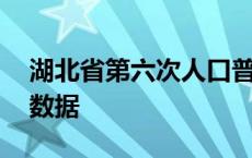 湖北省第六次人口普查数据 第六次人口普查数据 