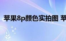 苹果8p颜色实拍图 苹果8p颜色有几种图片 