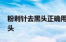 粉刺针去黑头正确用法图示 粉刺针怎么去黑头 