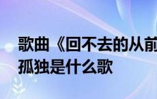 歌曲《回不去的从前》 回忆总想哭一个人太孤独是什么歌 