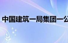 中国建筑一局集团一公司 中国建筑一局集团 