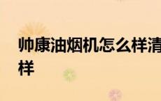 帅康油烟机怎么样清洗视频 帅康油烟机怎么样 