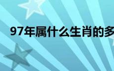 97年属什么生肖的多大年龄 97年属什么生肖 